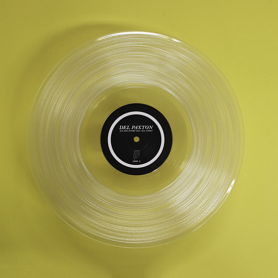 Product shots of Del Paxton - All Day, Every Day, All Night