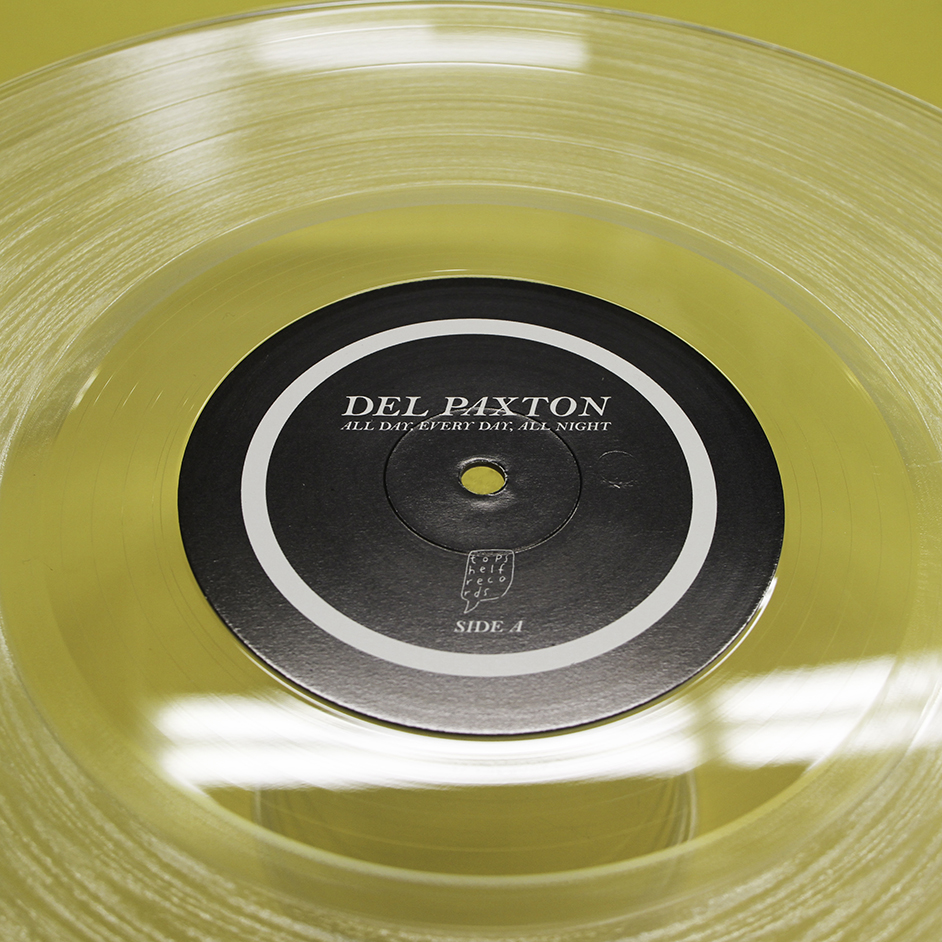 Product shots of Del Paxton - All Day, Every Day, All Night