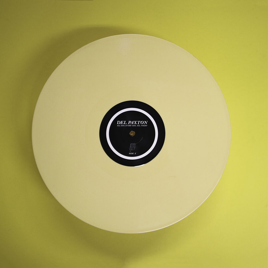 Product shots of Del Paxton - All Day, Every Day, All Night