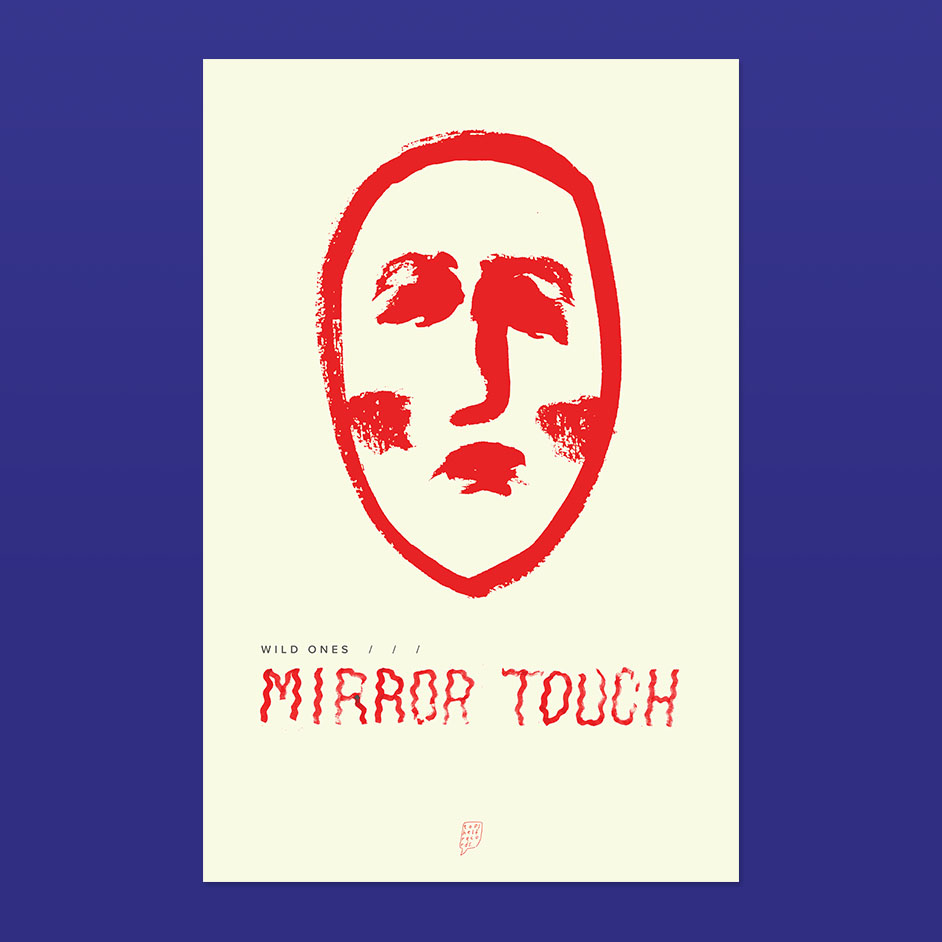 Product shots of Wild Ones - Mirror Touch Poster