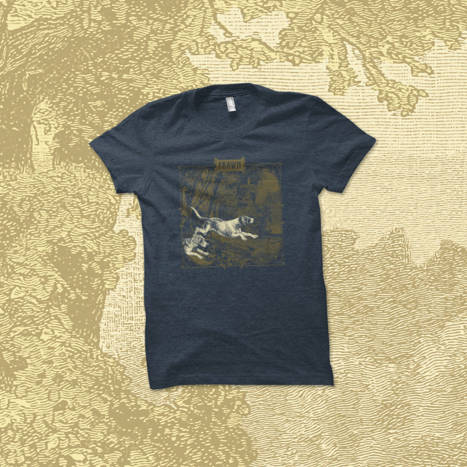 Product shots of Prawn - Run Shirt