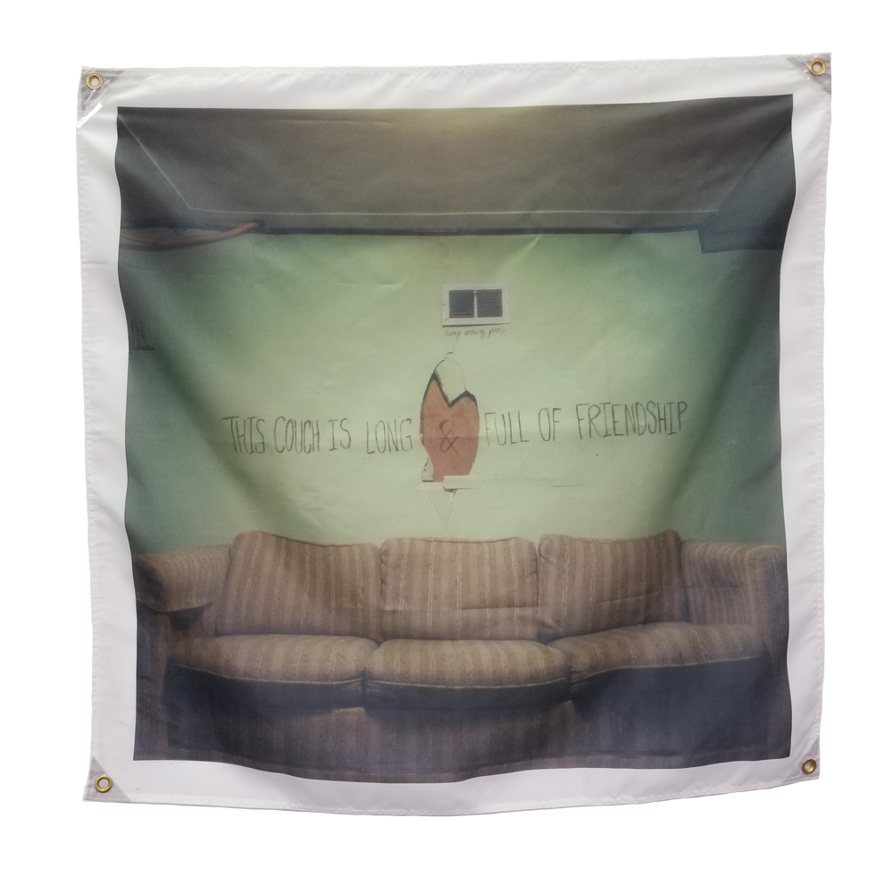 This Couch Is Long Full Of Friendship Flag Tiny Moving Parts