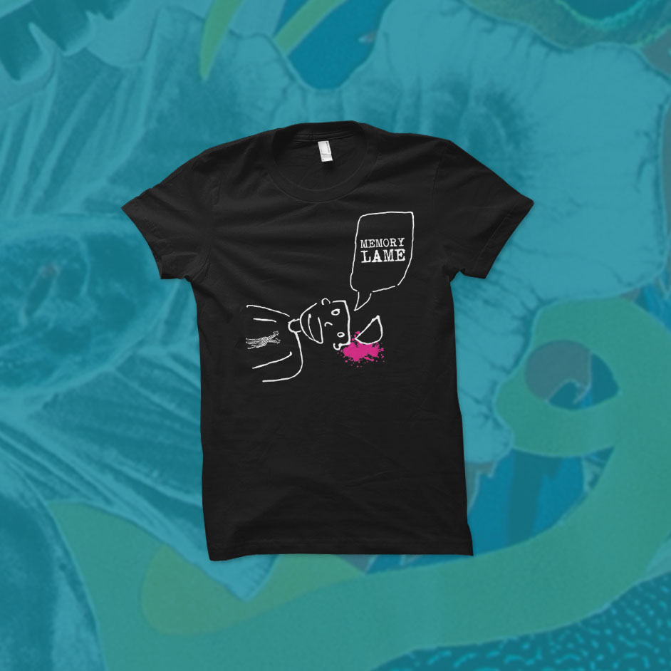 Product shots of Giraffes? Giraffes! - Memory Lame Shirt