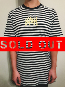 Embroided Stripe Tee