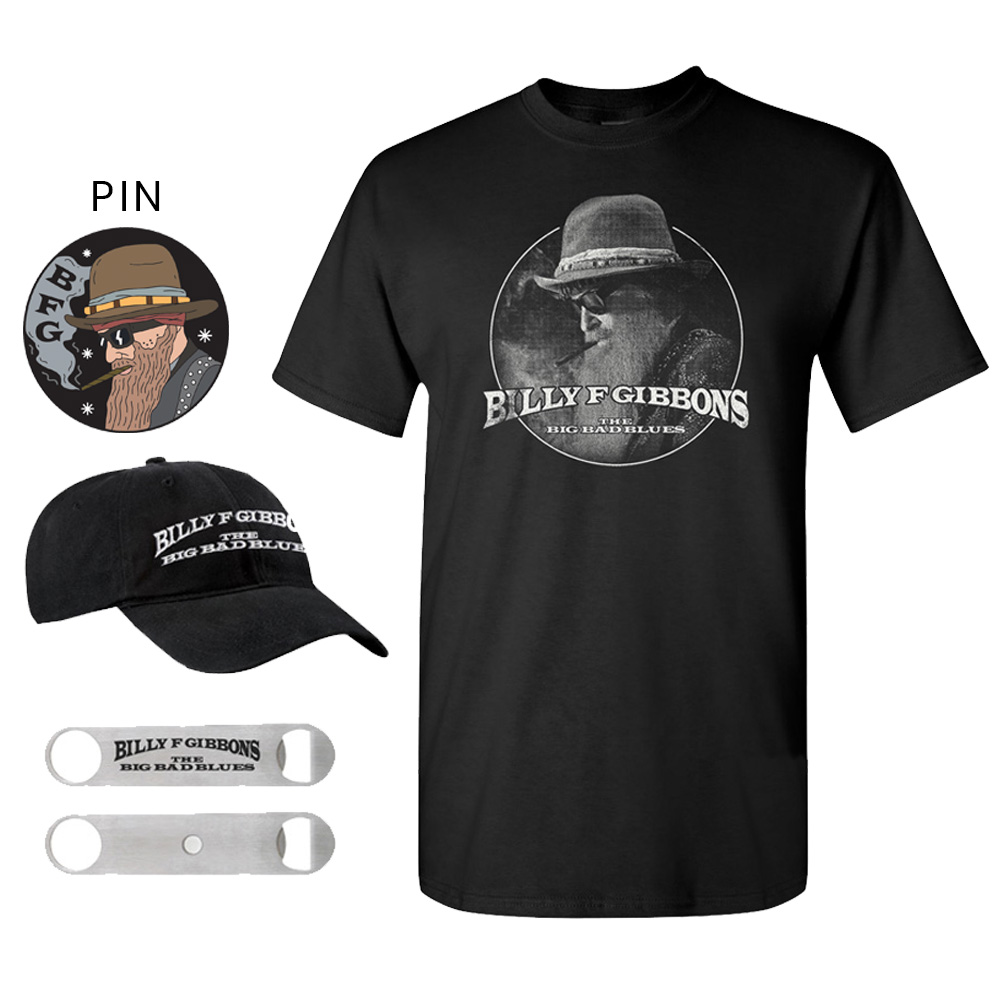 Pure Merch Bundle Tee Shirt + Cap + Bottle Opener + Enamel Pin Billy