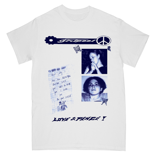 Peace and Love Tee (white)
