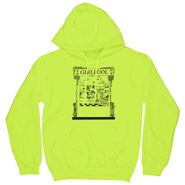 Tiger Hoodie (neon yellow)