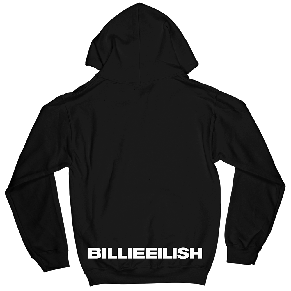 billie eilish merch hoodie black