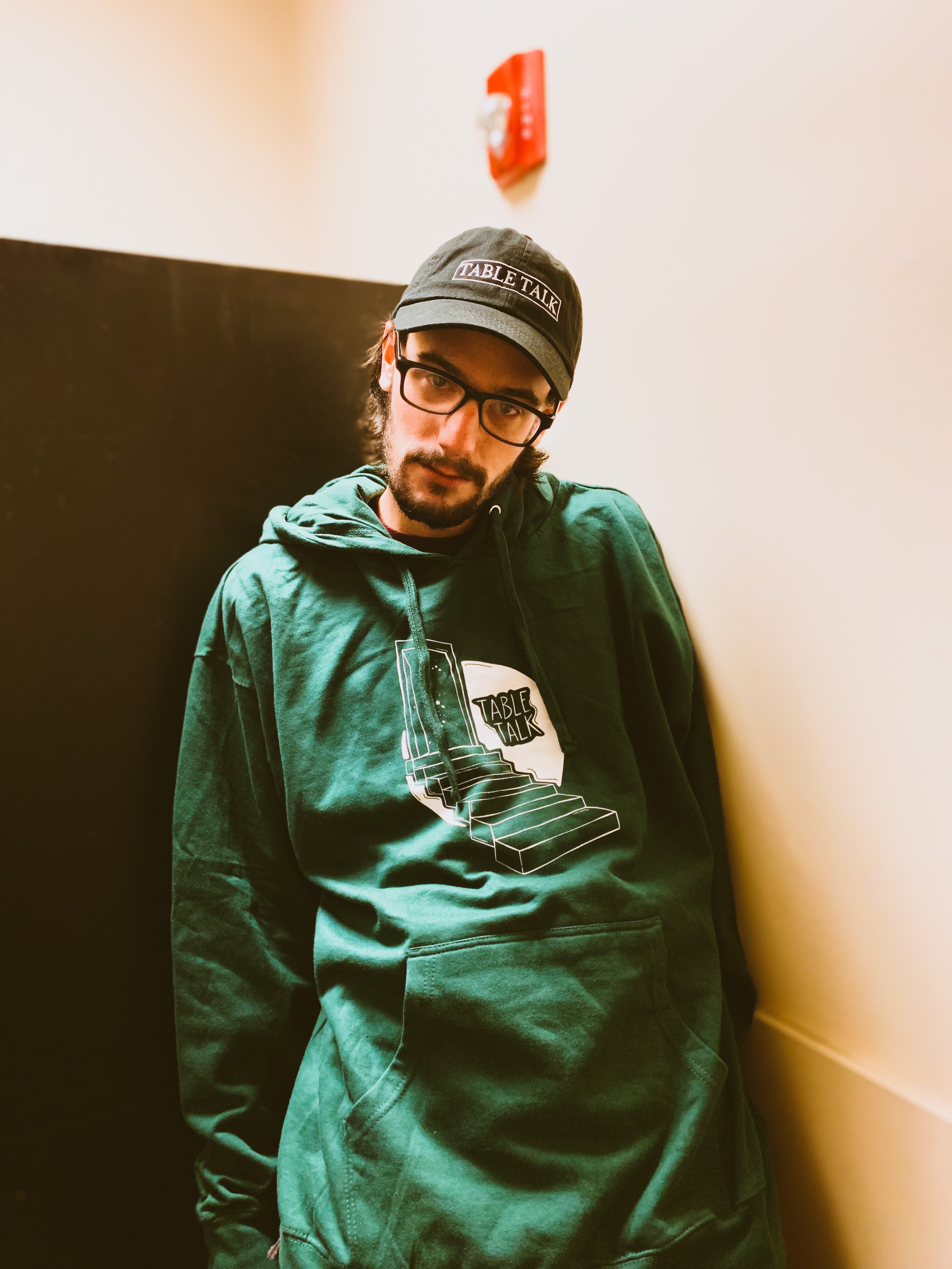 “Stairs To The Heavens” Hoodie Alpine Green