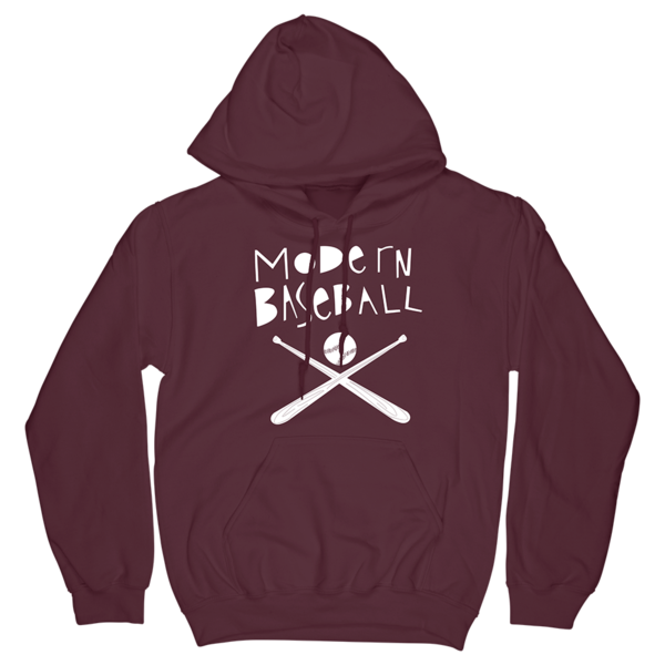 maroon baseball pullover