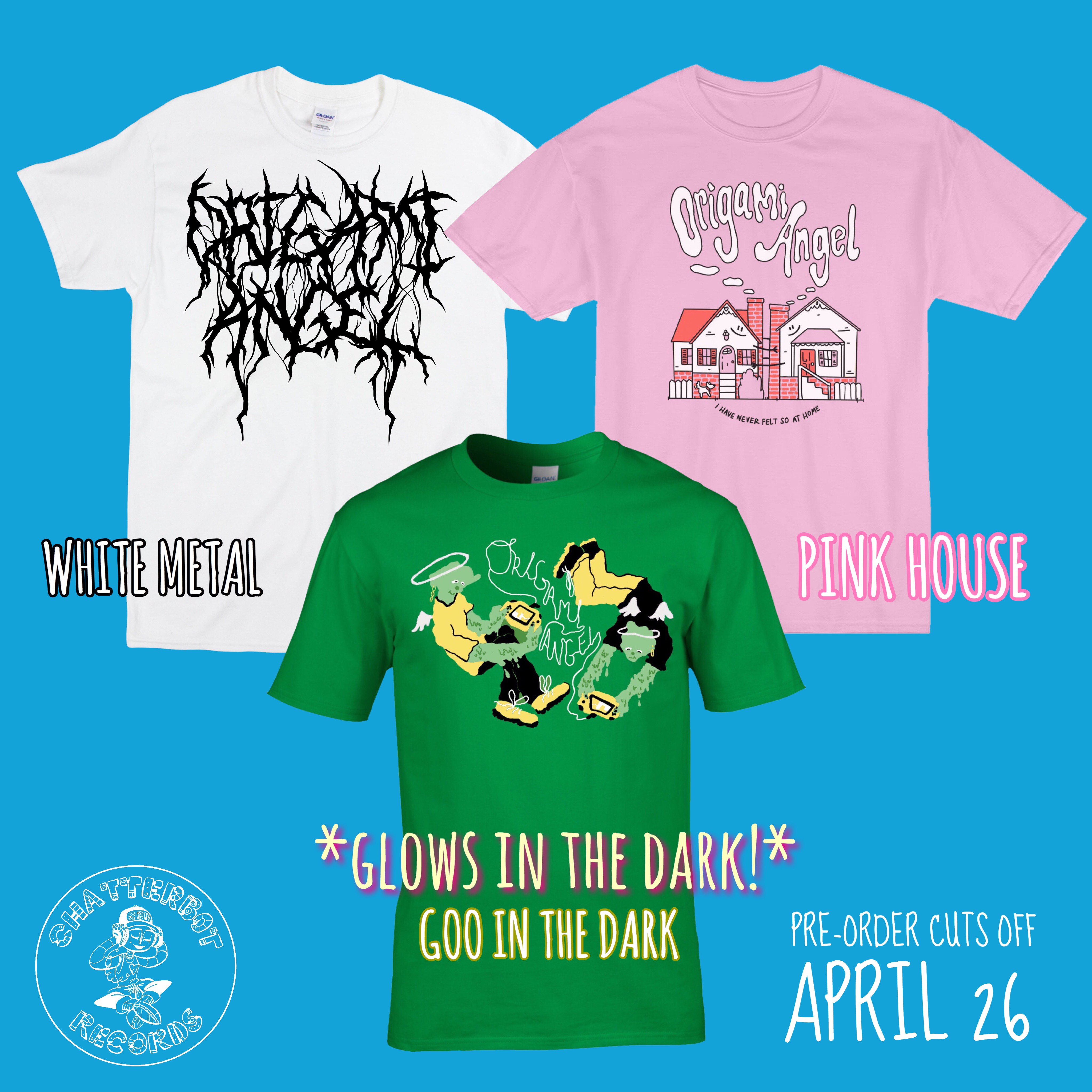 Unavailable Until July Origami Angel Shirts 2nd Run Pre Order Unavailable Until July Origami Angel Shirts 2nd Run Pre Order
