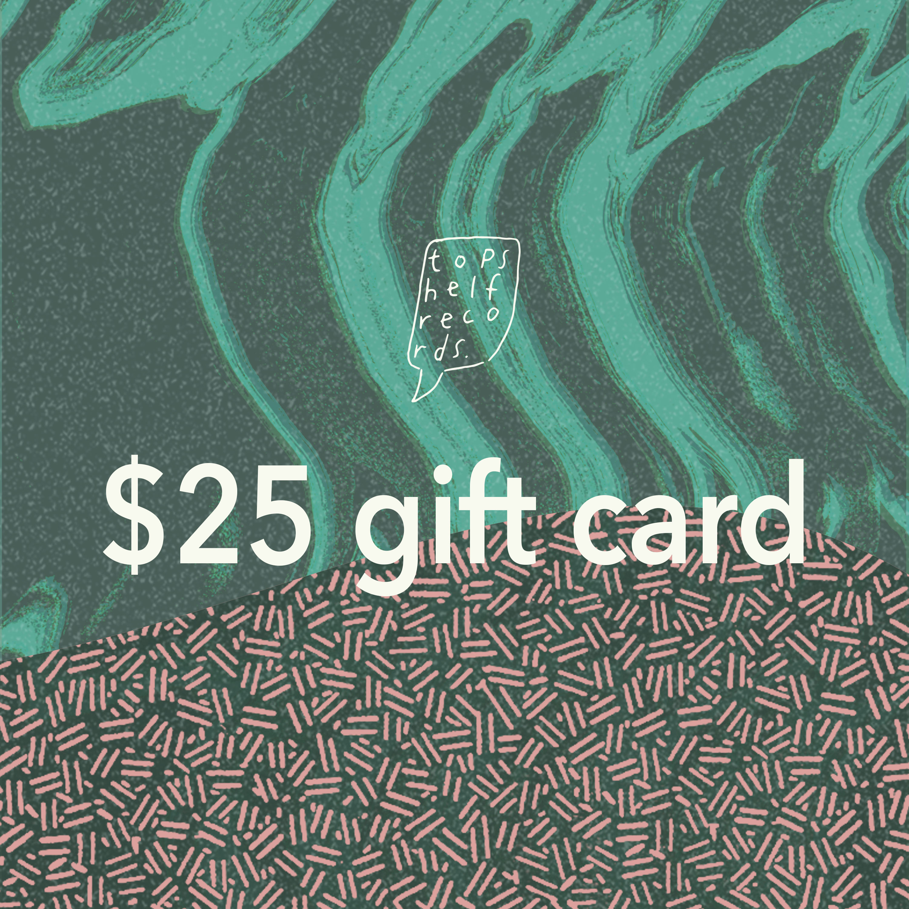 Product shots of Topshelf Records - Gift Card