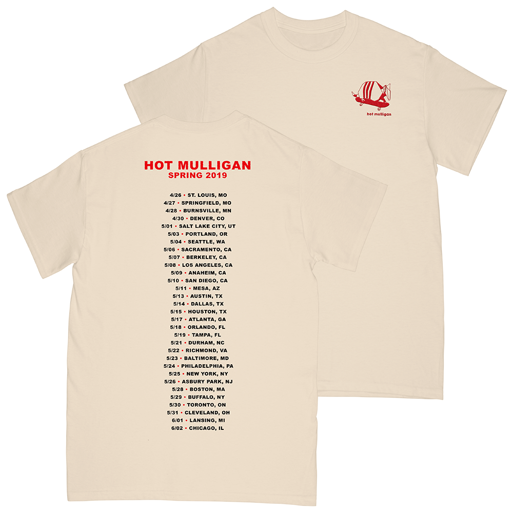 Hot Mulligan - Spring '19 Tour Tee
