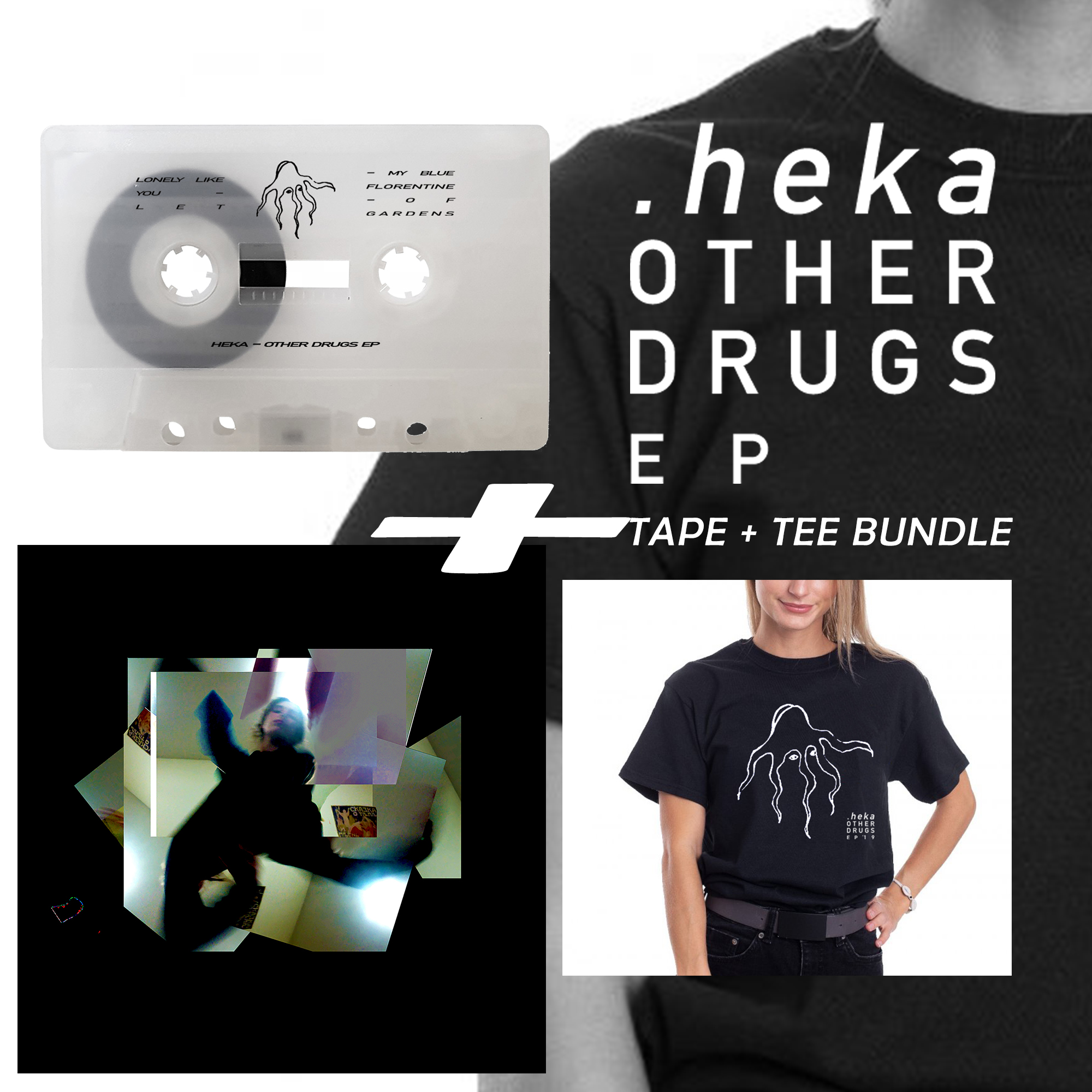 heka other drugs ep - tape & tee bundle