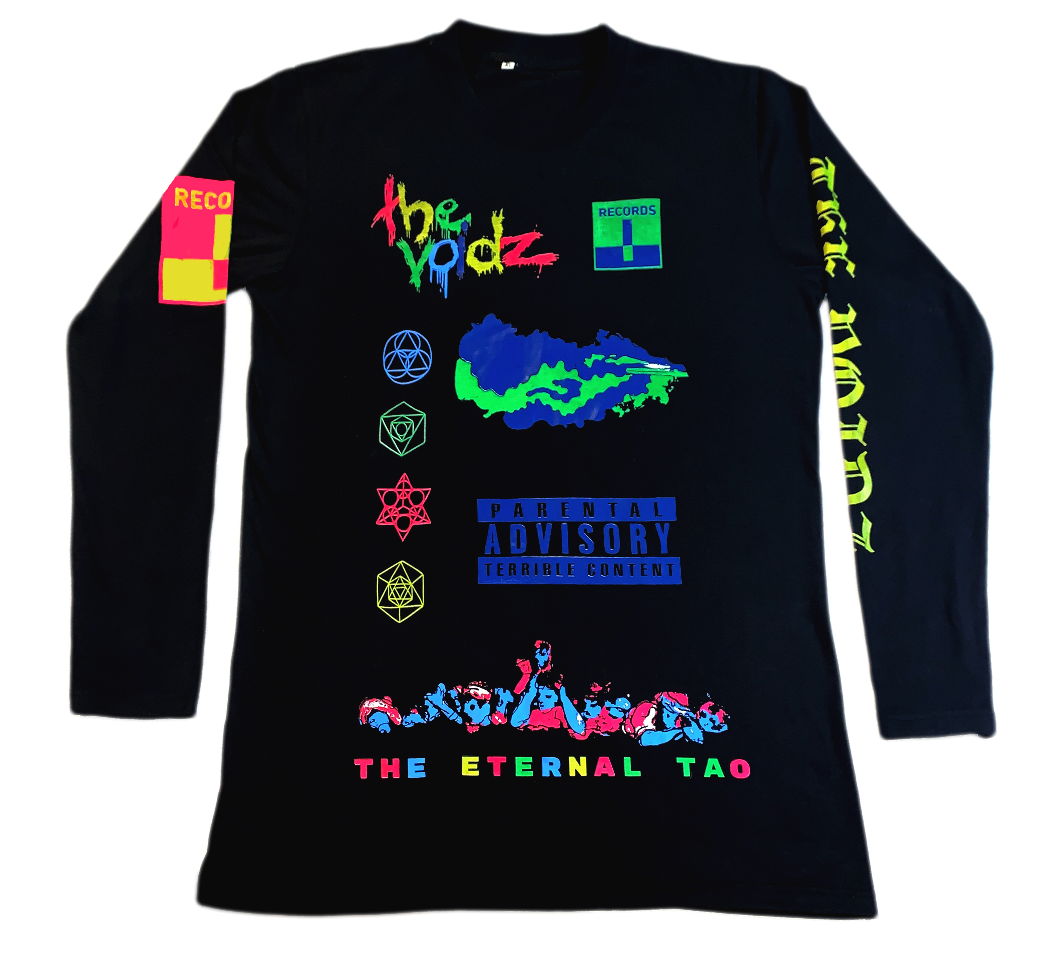 Limited Edition Voidz Long Sleeve + 7” Black Lit Vinyl Bundle