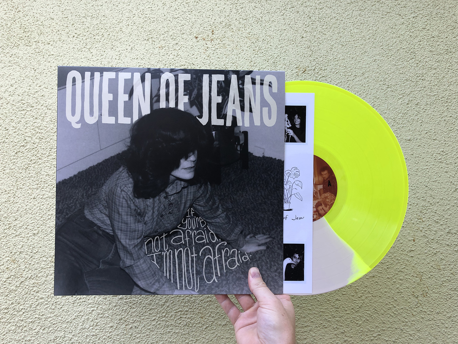 Product shots of Queen of Jeans - If you're not afraid, I'm not afraid