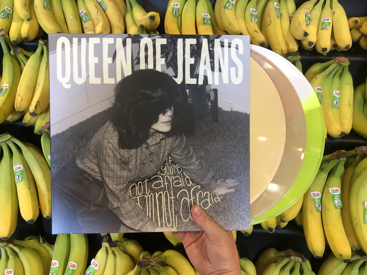 Product shots of Queen of Jeans - If you're not afraid, I'm not afraid