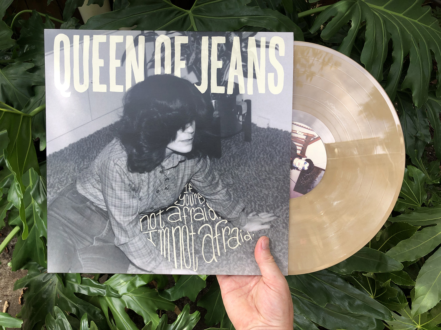 Product shots of Queen of Jeans - If you're not afraid, I'm not afraid