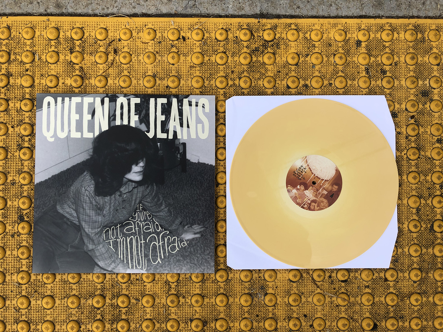 Product shots of Queen of Jeans - If you're not afraid, I'm not afraid