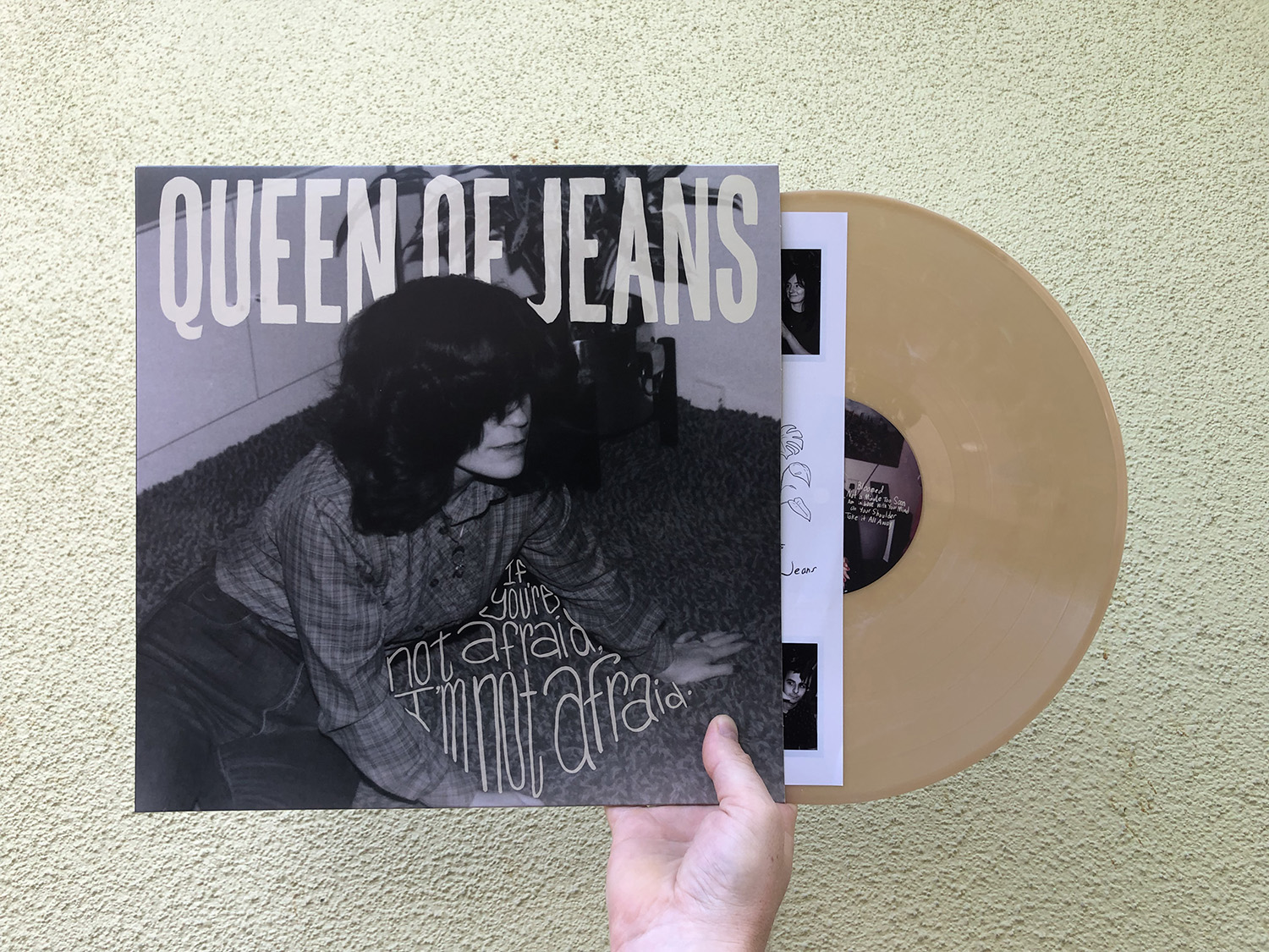 Product shots of Queen of Jeans - If you're not afraid, I'm not afraid