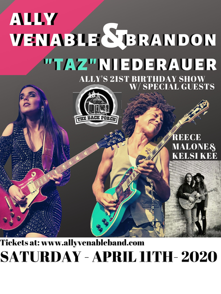 Tickets Ally Venable Online Store