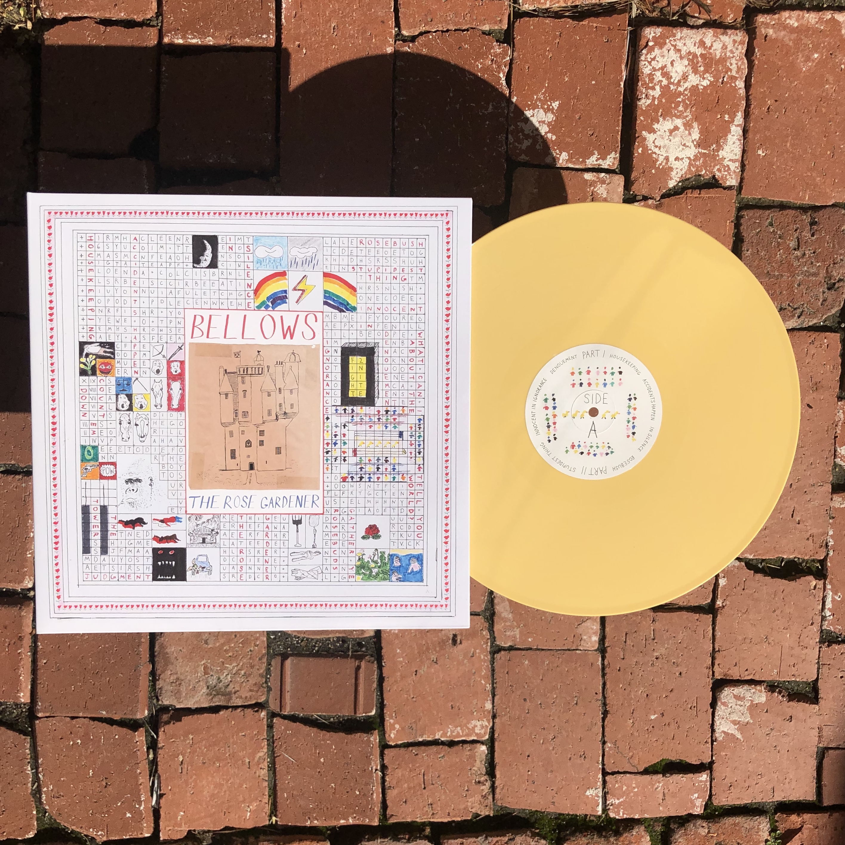 Product shots of Bellows - The Rose Gardener