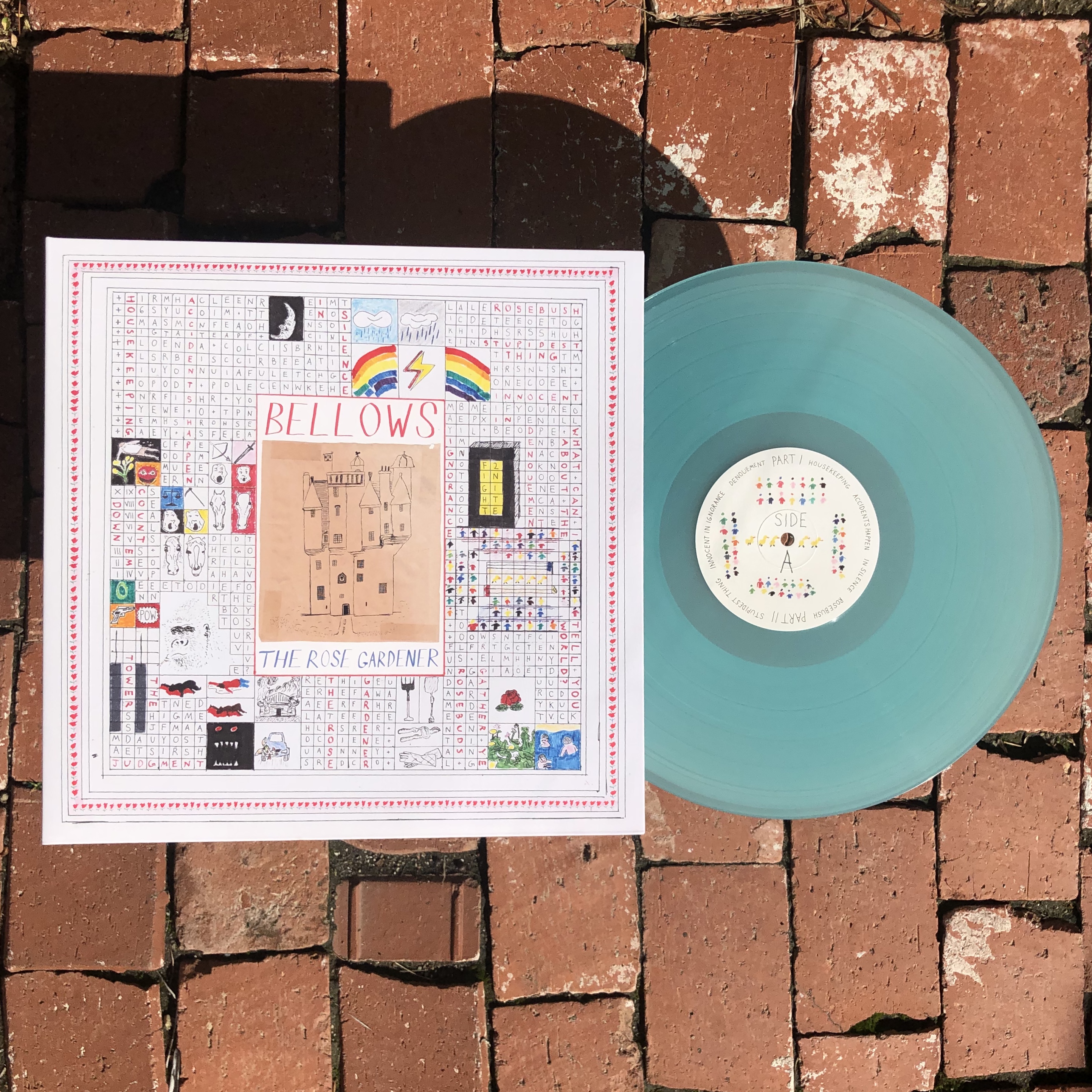 Product shots of Bellows - The Rose Gardener