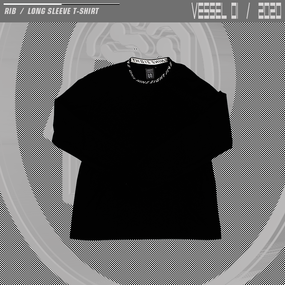 RIB / LONG SLEEVE T-SHIRT - 1985 Music