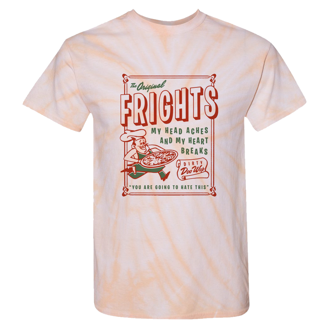 The Frights Tie Dye Pizza T Shirt Dangerbird Us