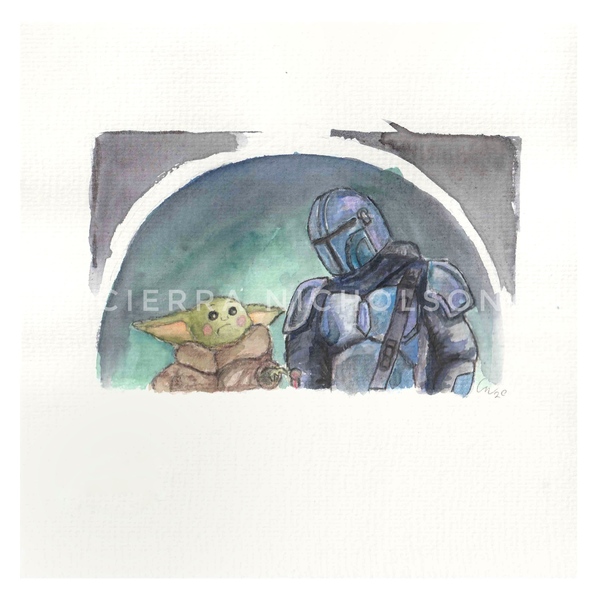 Galaxies Greatest Dadalorian Print