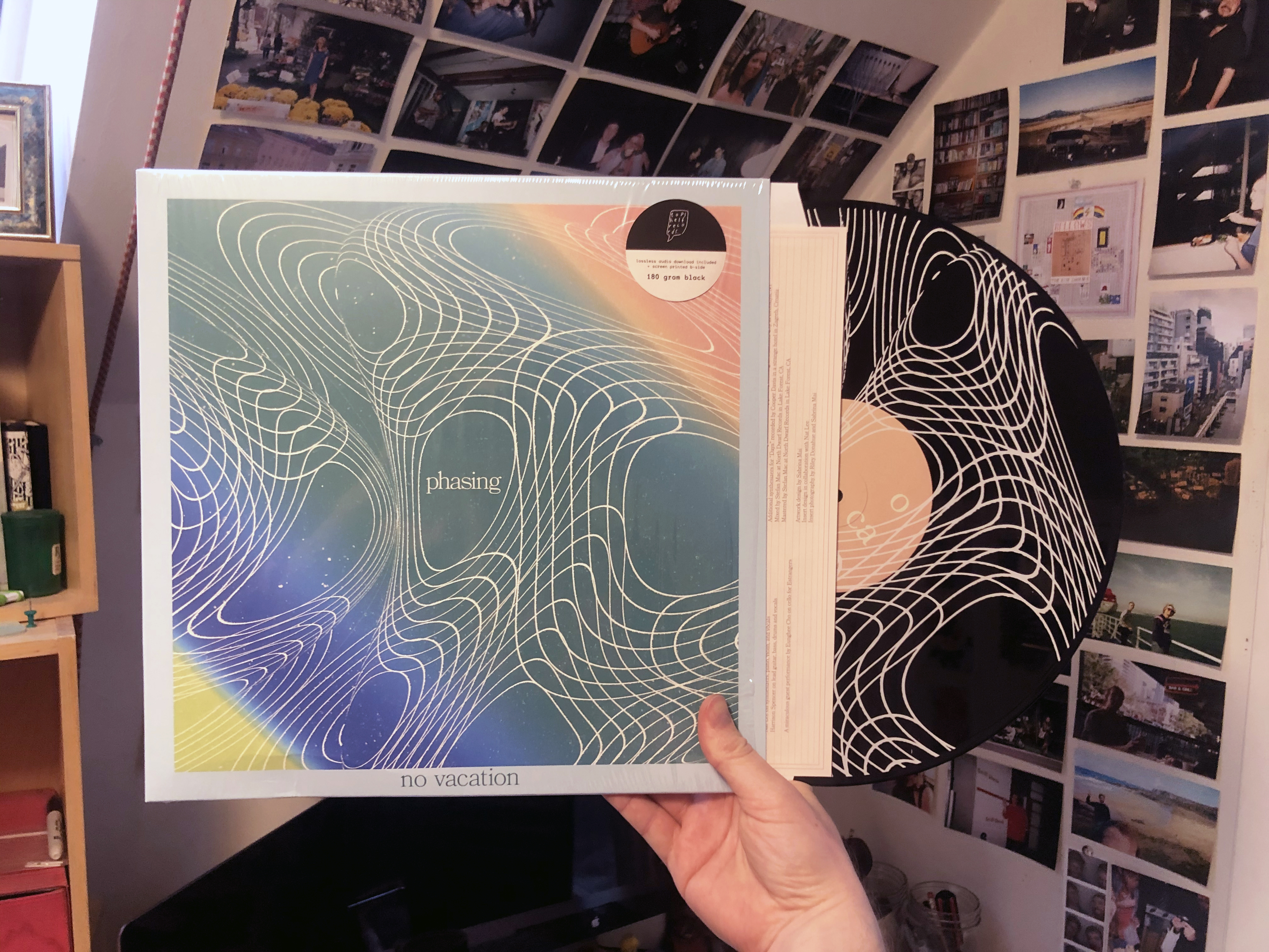 Product shots of No Vacation - Phasing