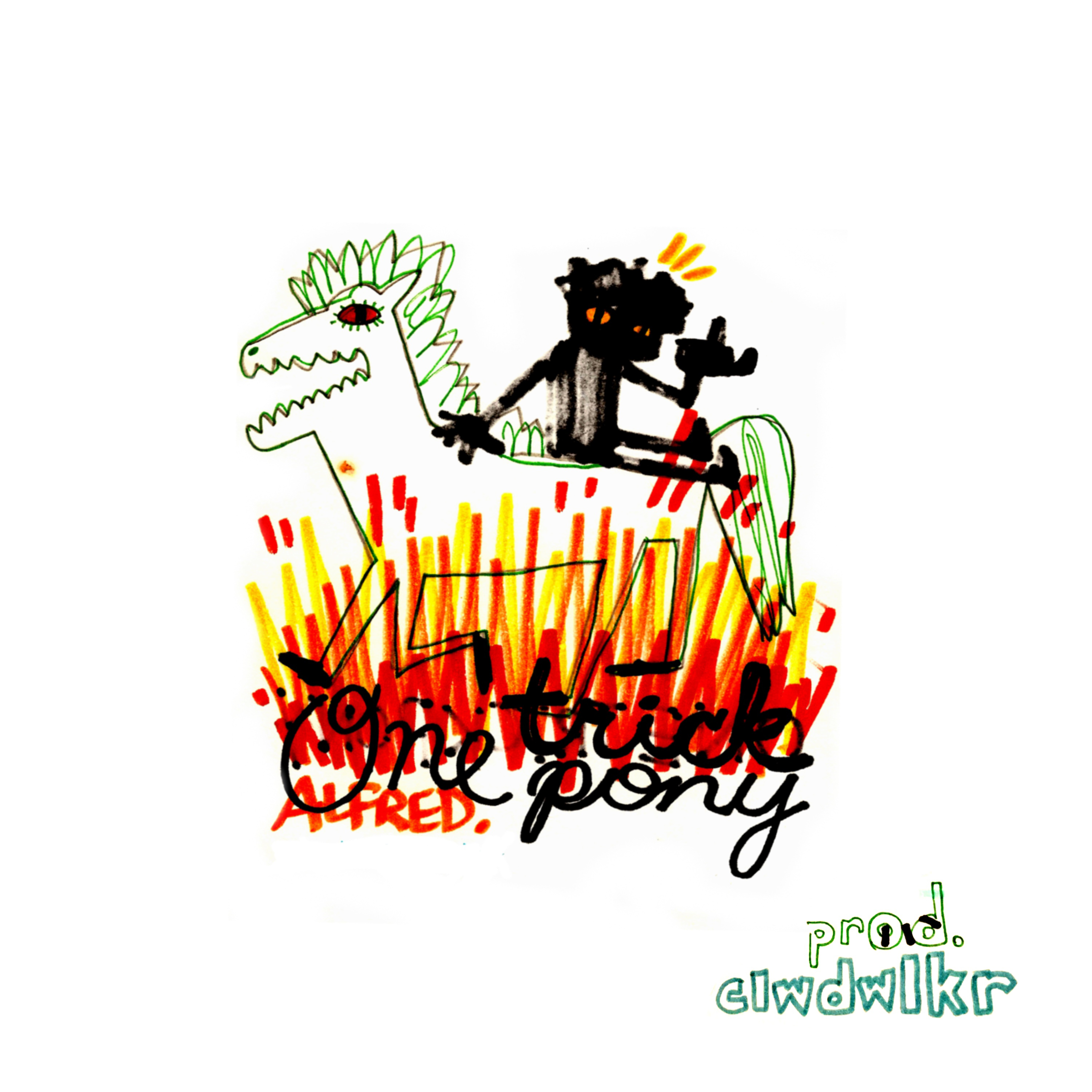 Product shots of Alfred. - One Trick Pony