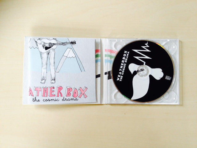 Product shots of Weatherbox - The Cosmic Drama