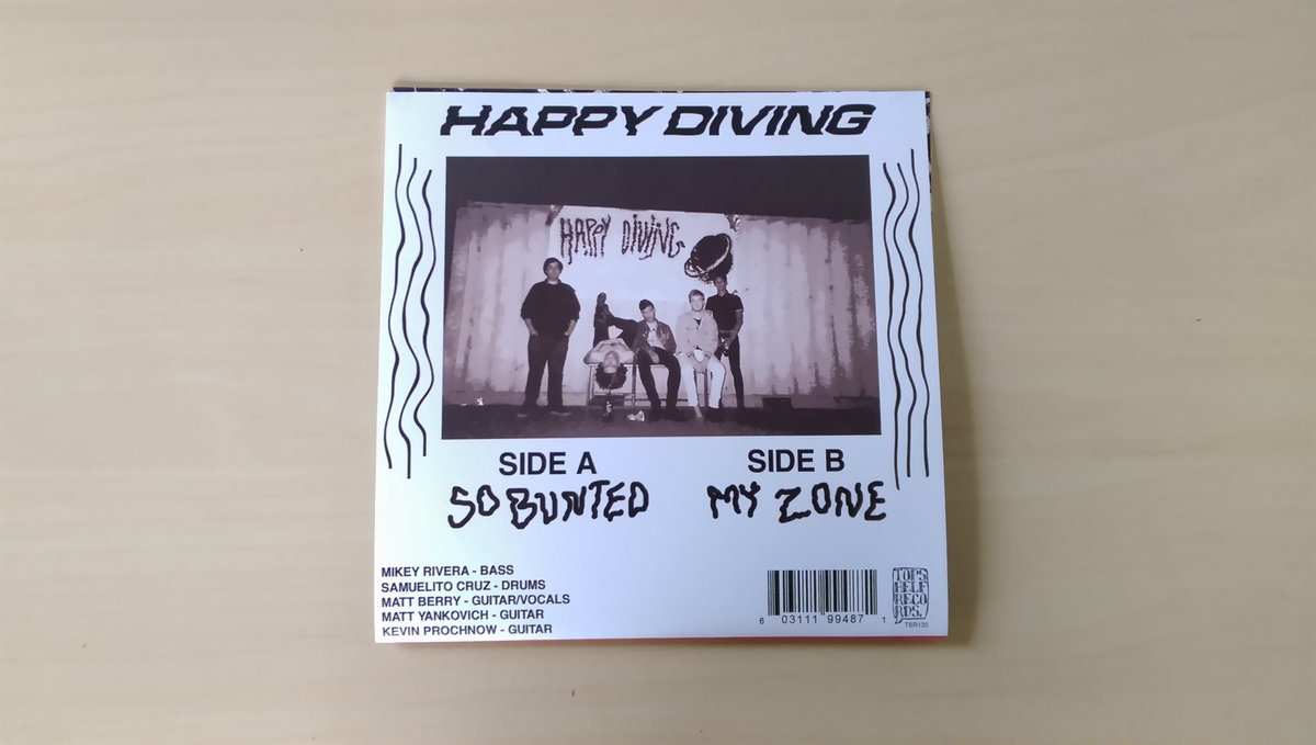 Product shots of Happy Diving - So Bunted