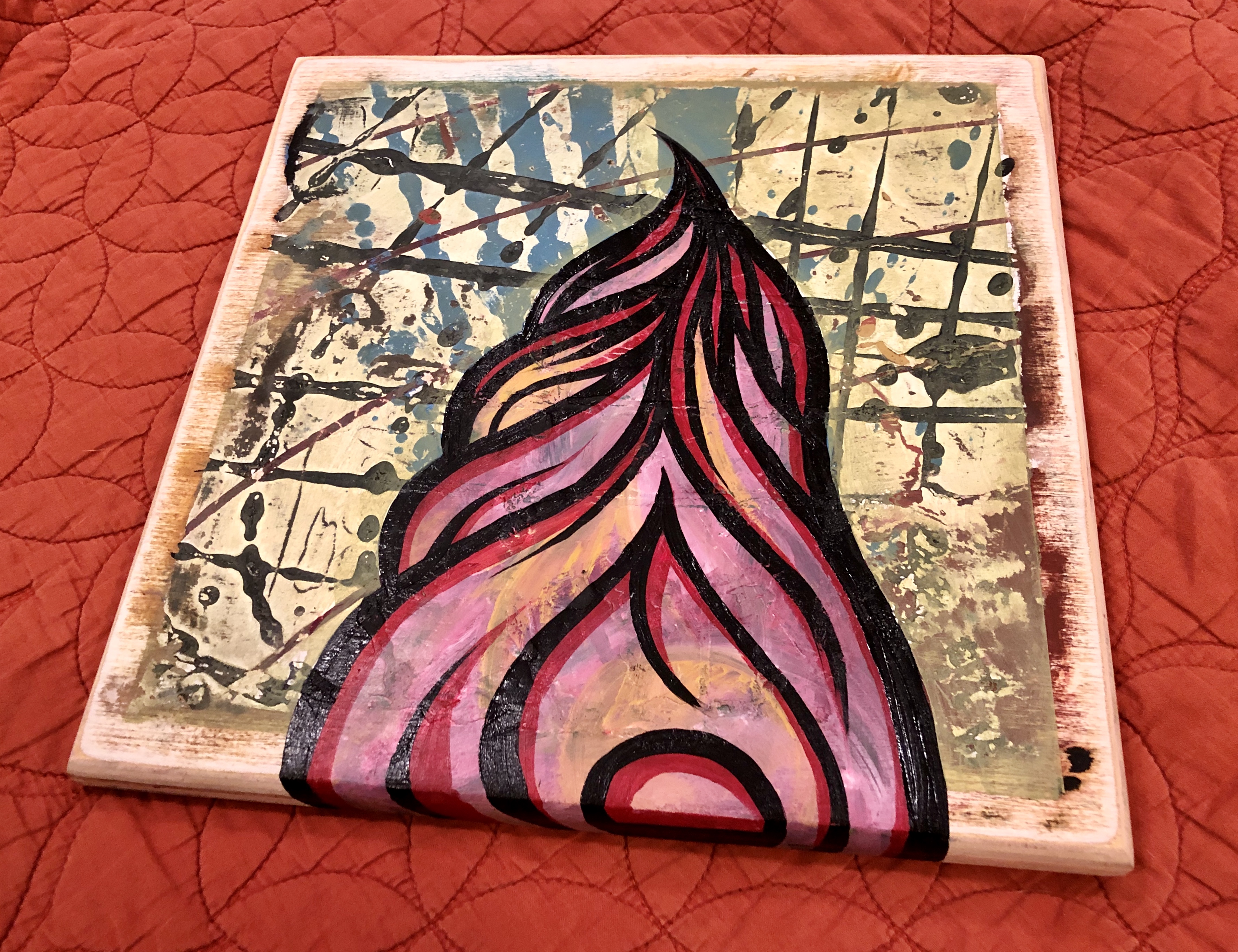 'Peace Plant' - original painting.