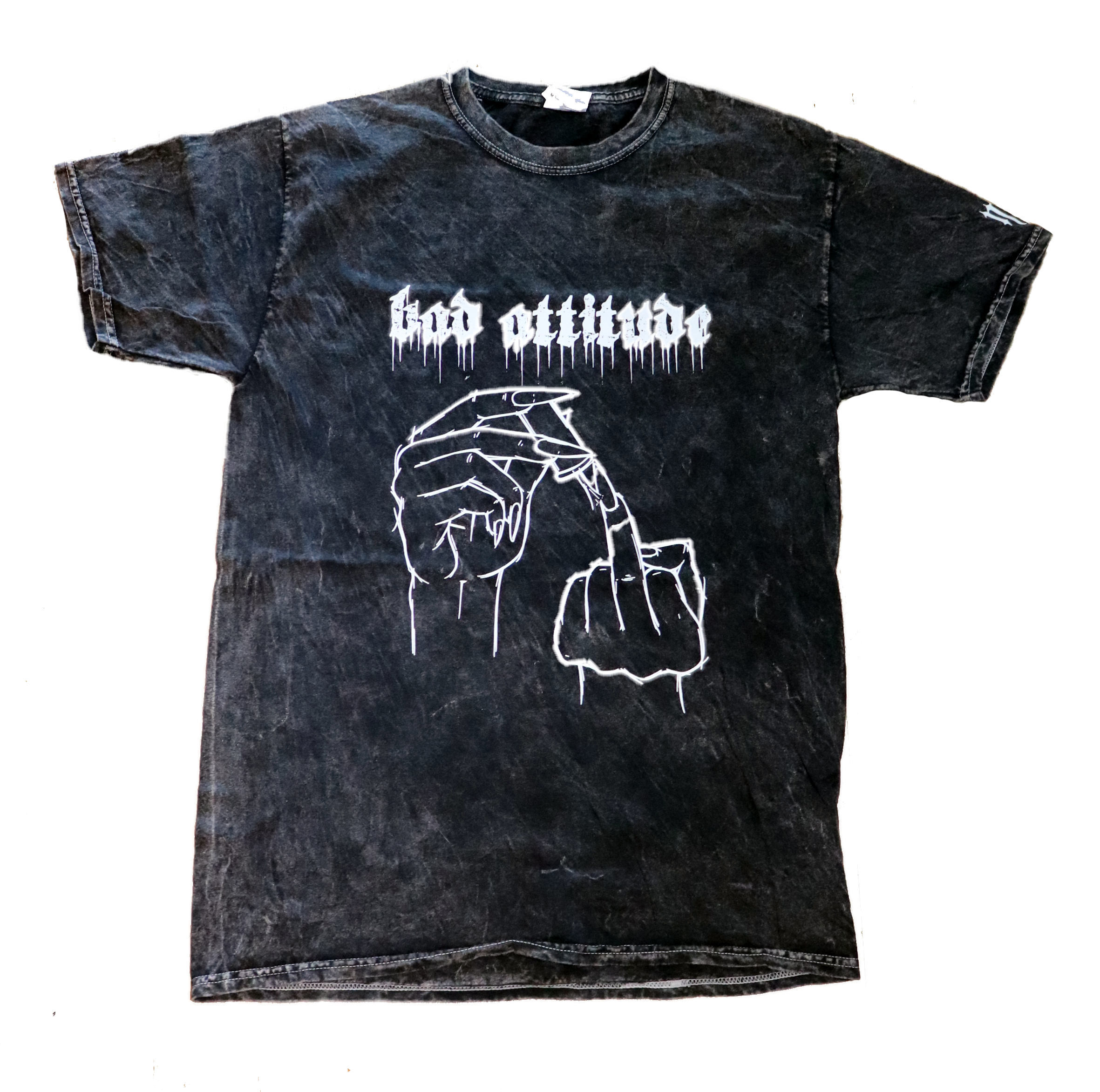 middle finger mineral wash short sleeve + digital EP