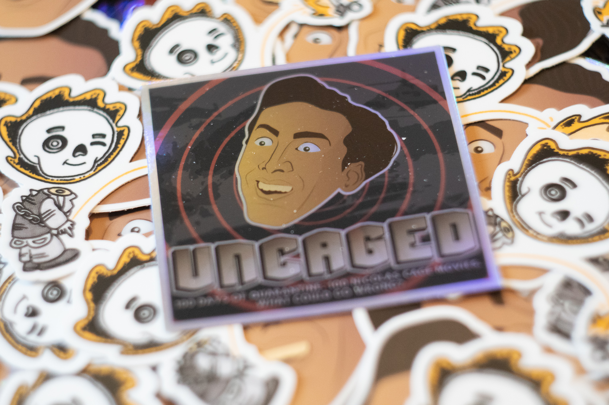 Uncaged Sticker Pack