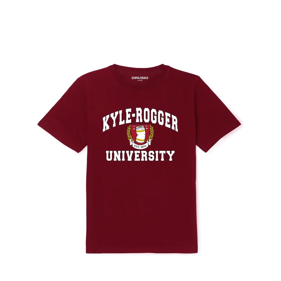 Kyle-Rogger Uni Tee - Burgundy