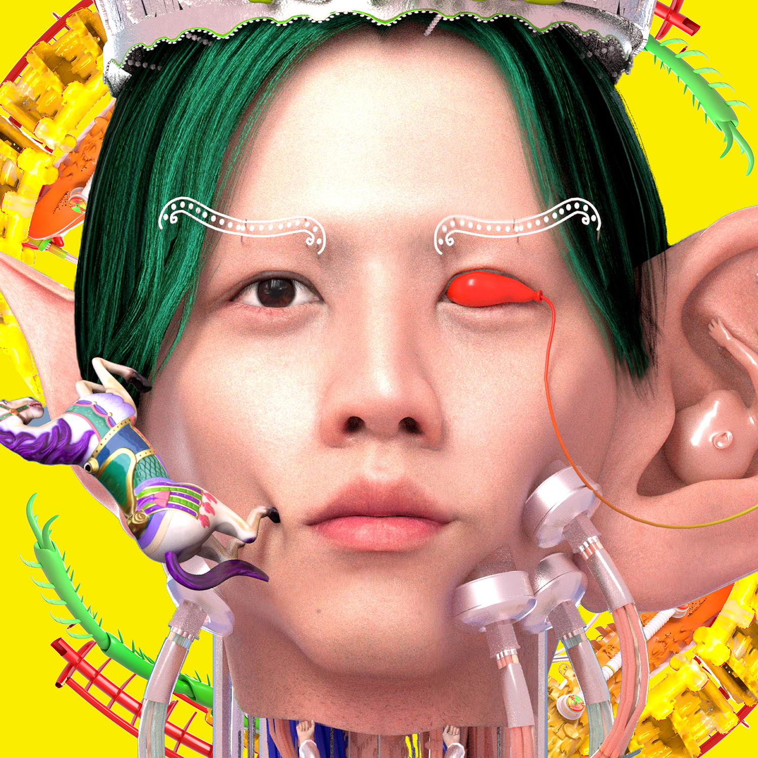 Product shots of Elephant Gym - Dear Humans