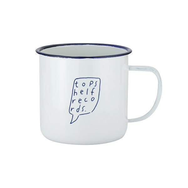 Product shots of Topshelf Records - Camping Mug