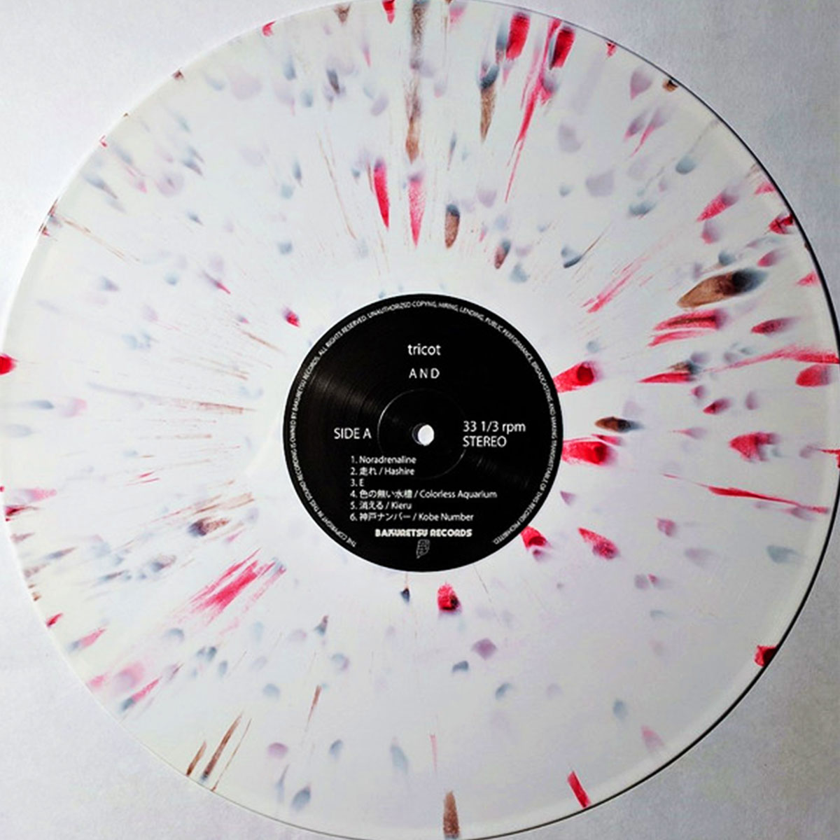 Product shots of tricot - A N D