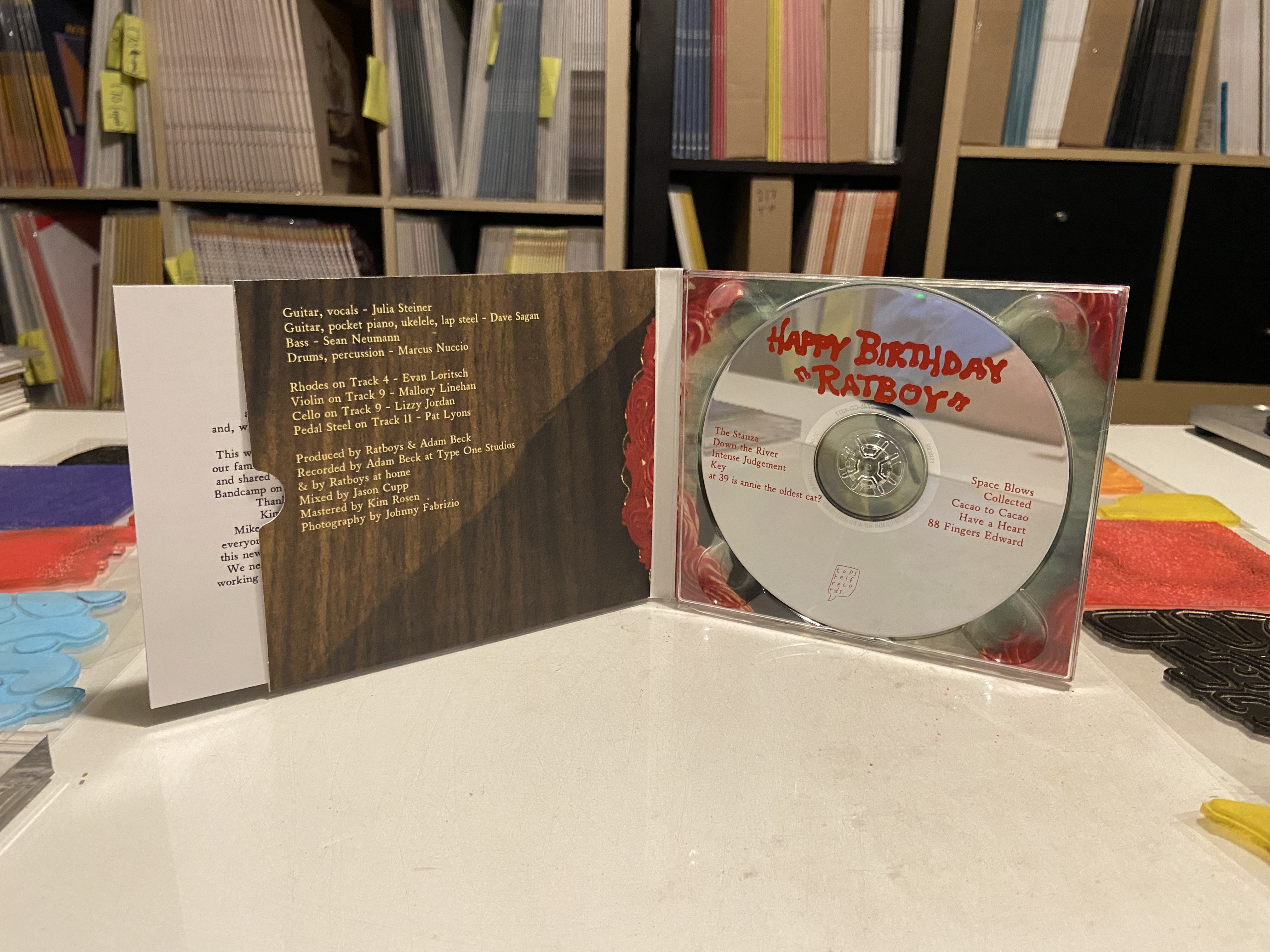 Product shots of Ratboys - Happy Birthday, Ratboy