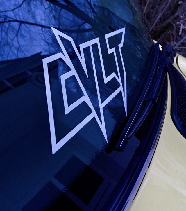 Cooper Cvlt 10” Thrash Outline Vinyl Sticker