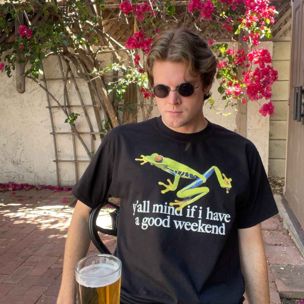 Frog Tee - Black
