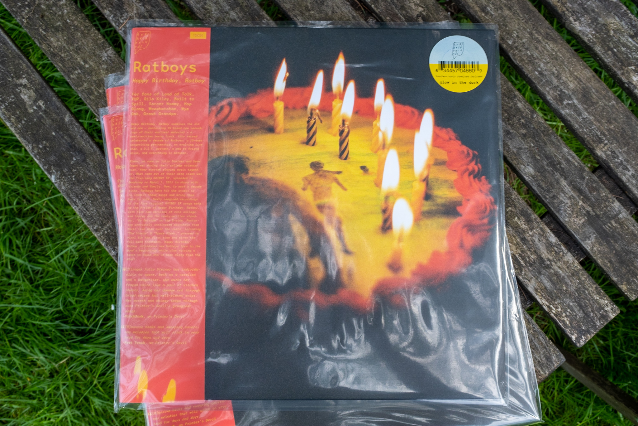 Product shots of Ratboys - Happy Birthday, Ratboy