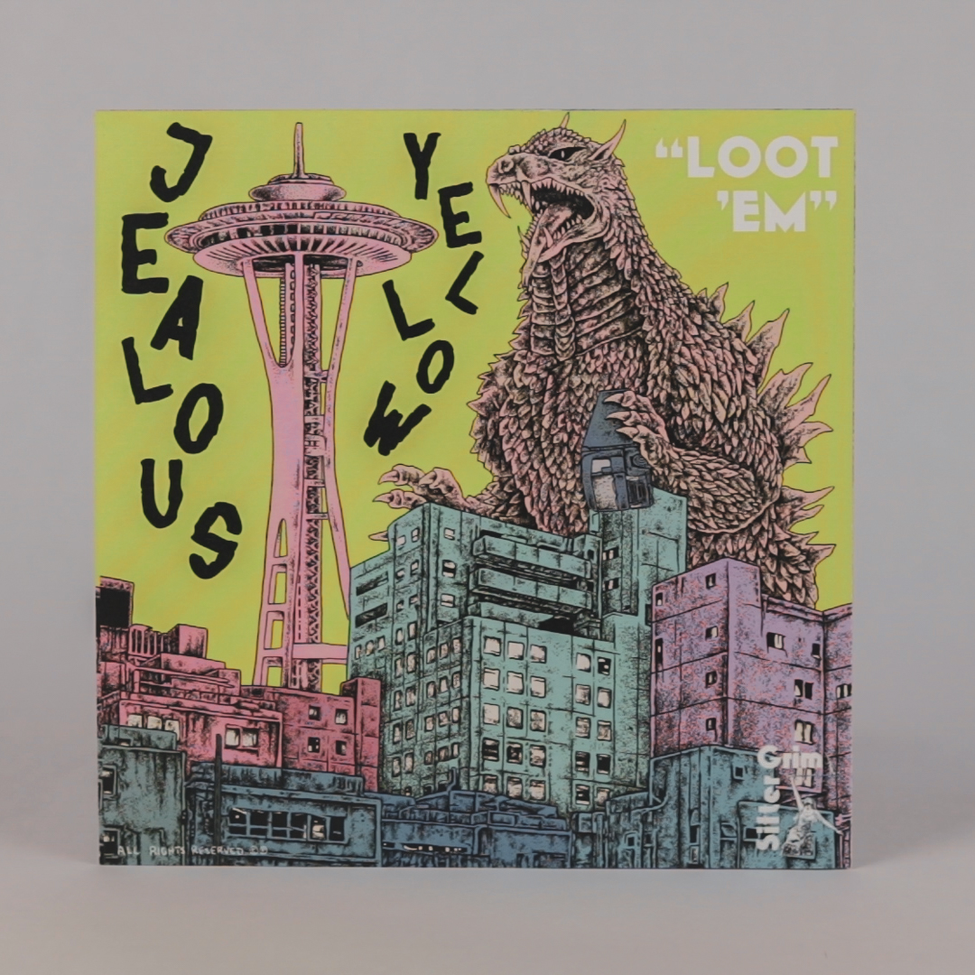 Miles Fox/Jealous Yellow - Lacerate Yr Fingers & Loot 'Em Split 7