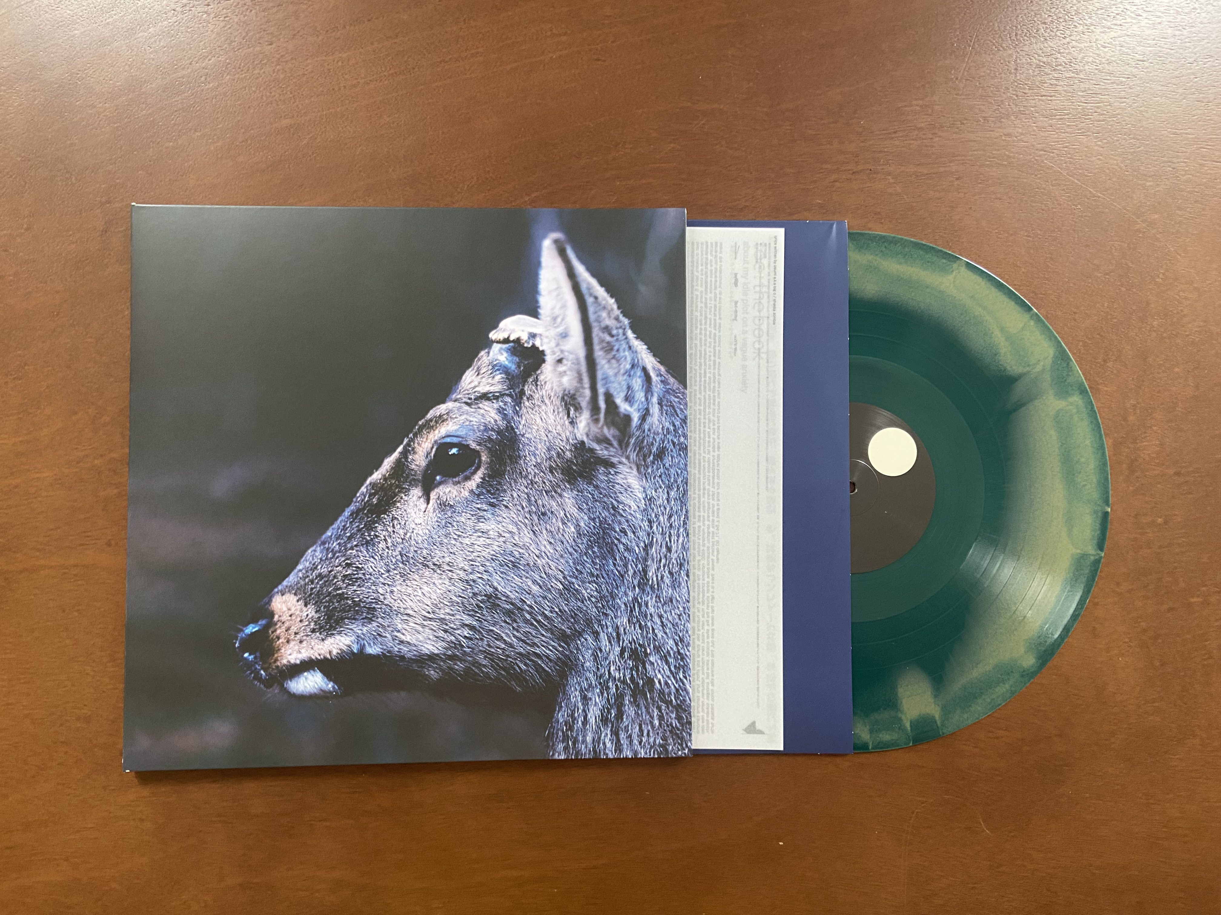 Product shots of toe - the book about my idle plot on a vague anxiety