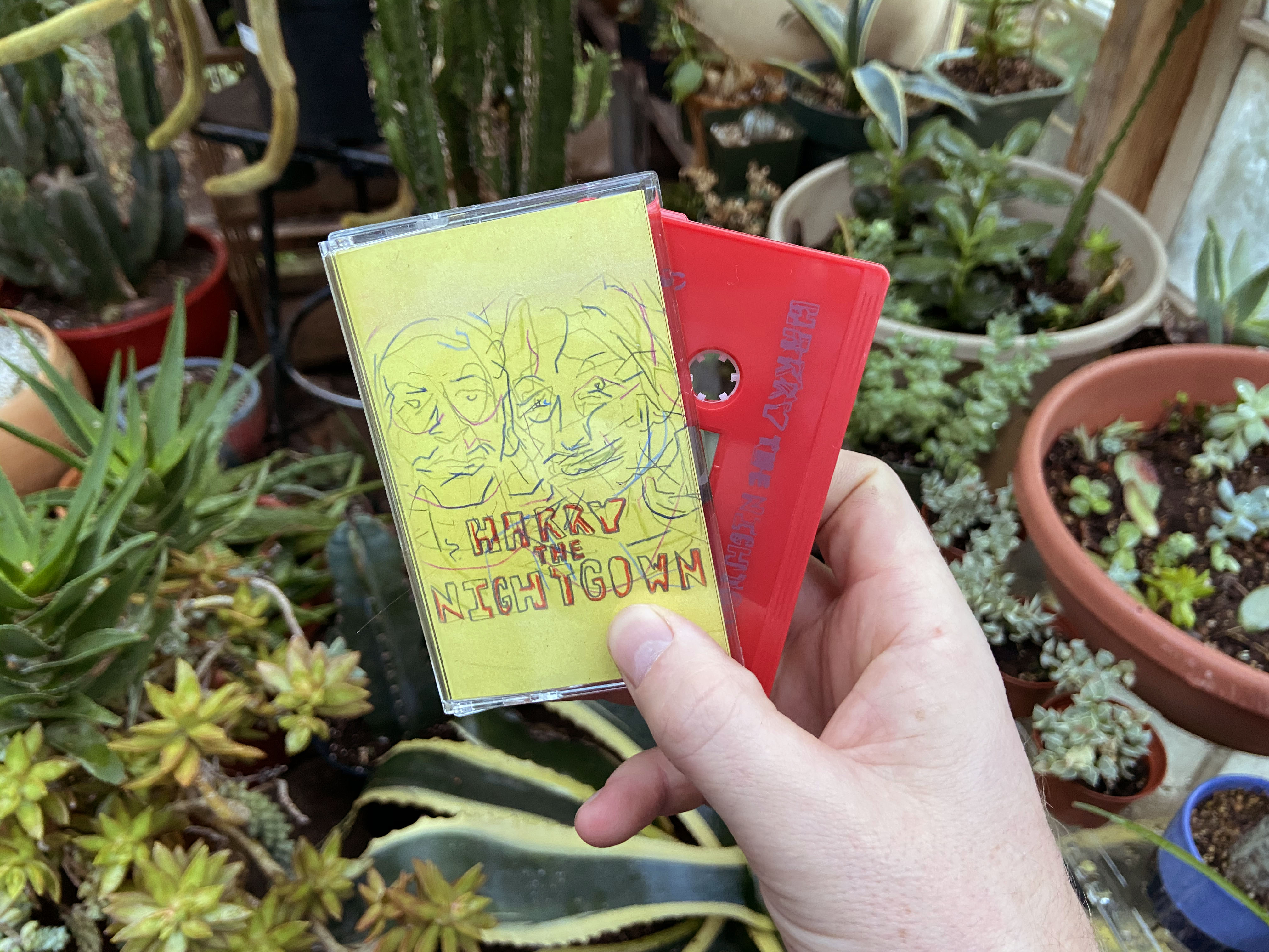 Product shots of Harry the Nightgown - S/T