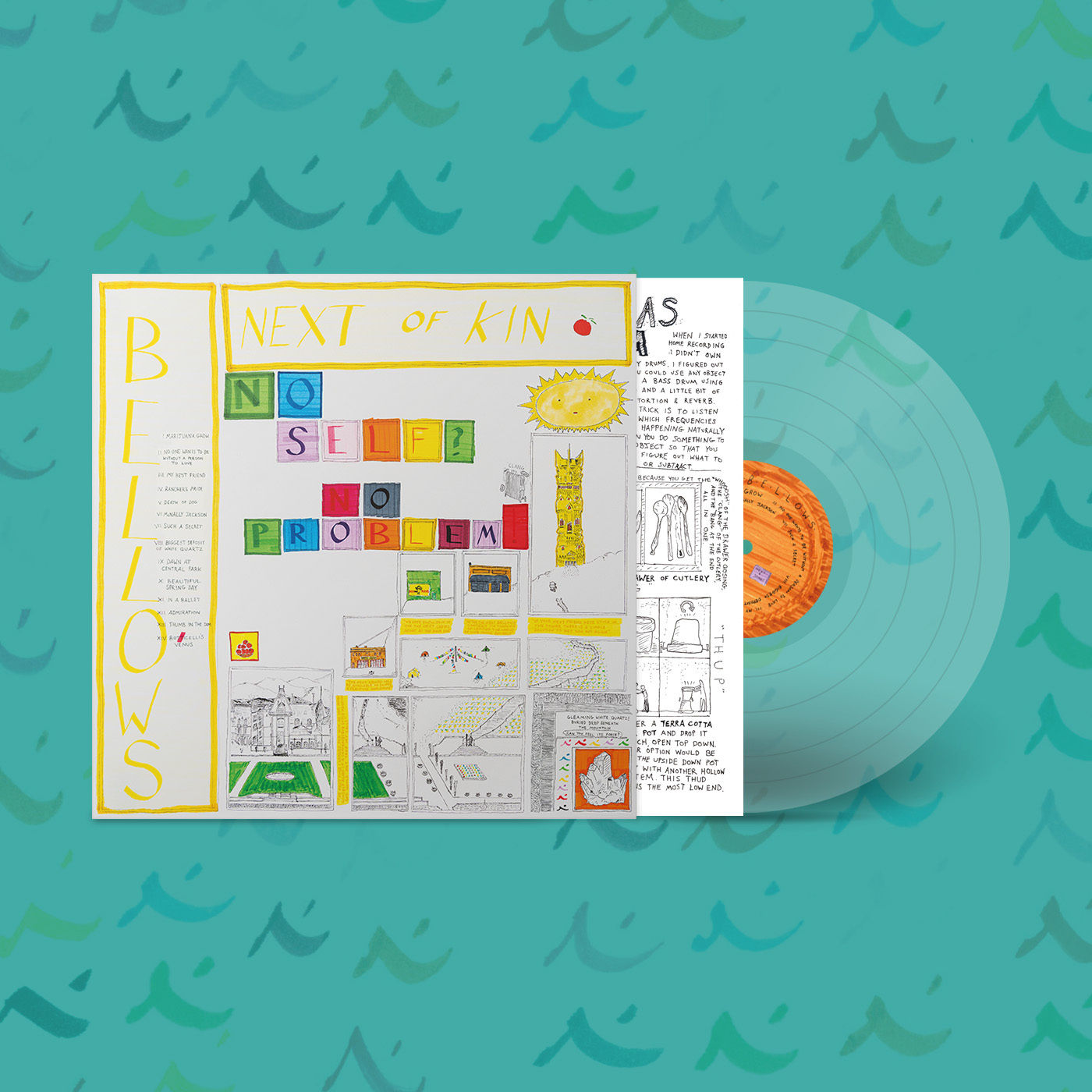 Product shots of Bellows - Next of Kin