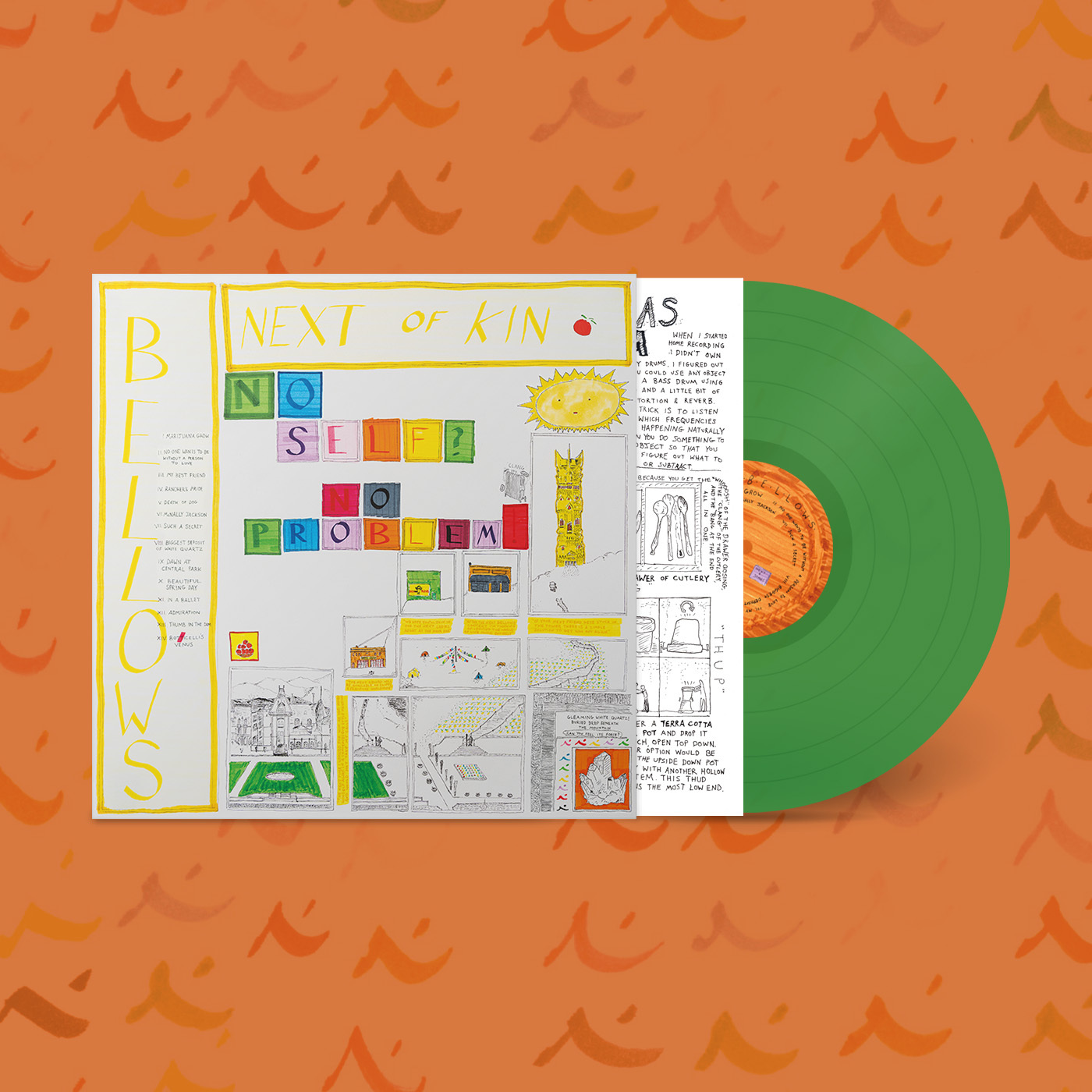 Product shots of Bellows - Next of Kin